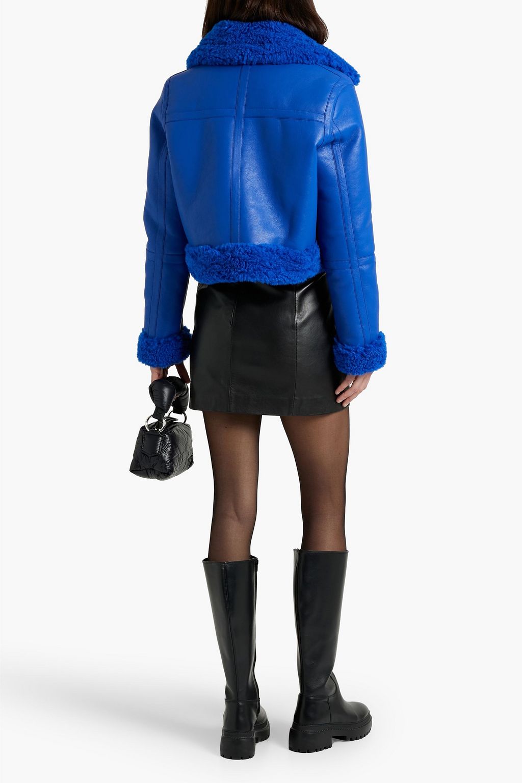 STAND STUDIO Lorelle faux leather jacket