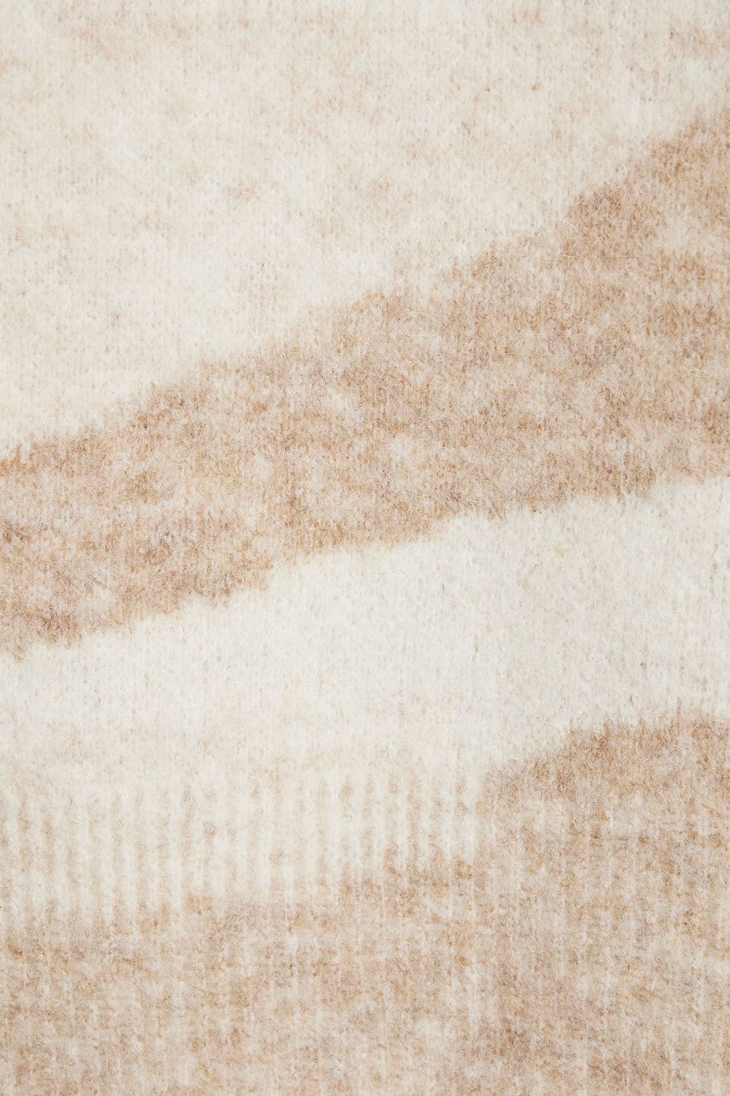 HOLDEN Chalet brushed jacquard-knit hoodie