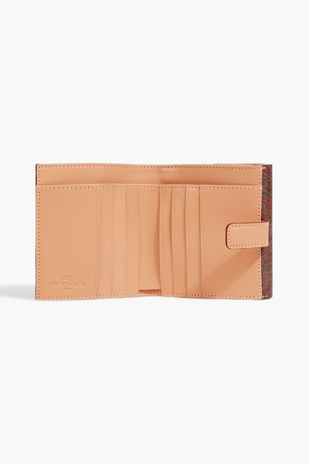 ETRO Paisley-print coated-canvas wallet