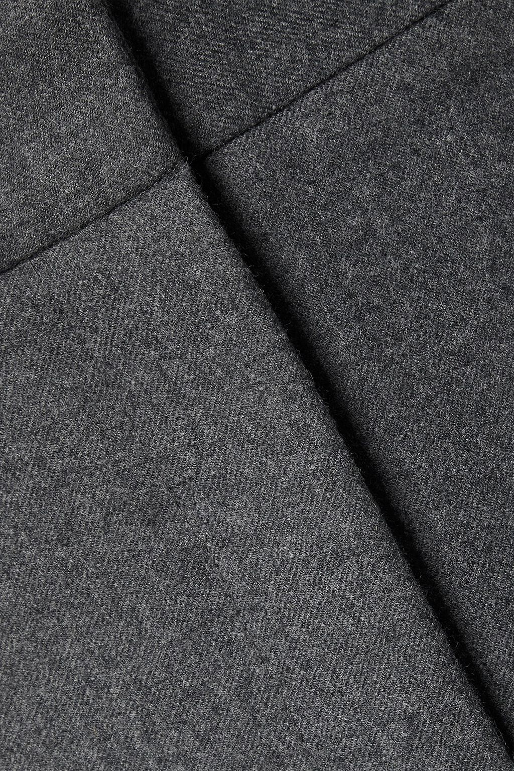TIBI Wool-twill pencil skirt