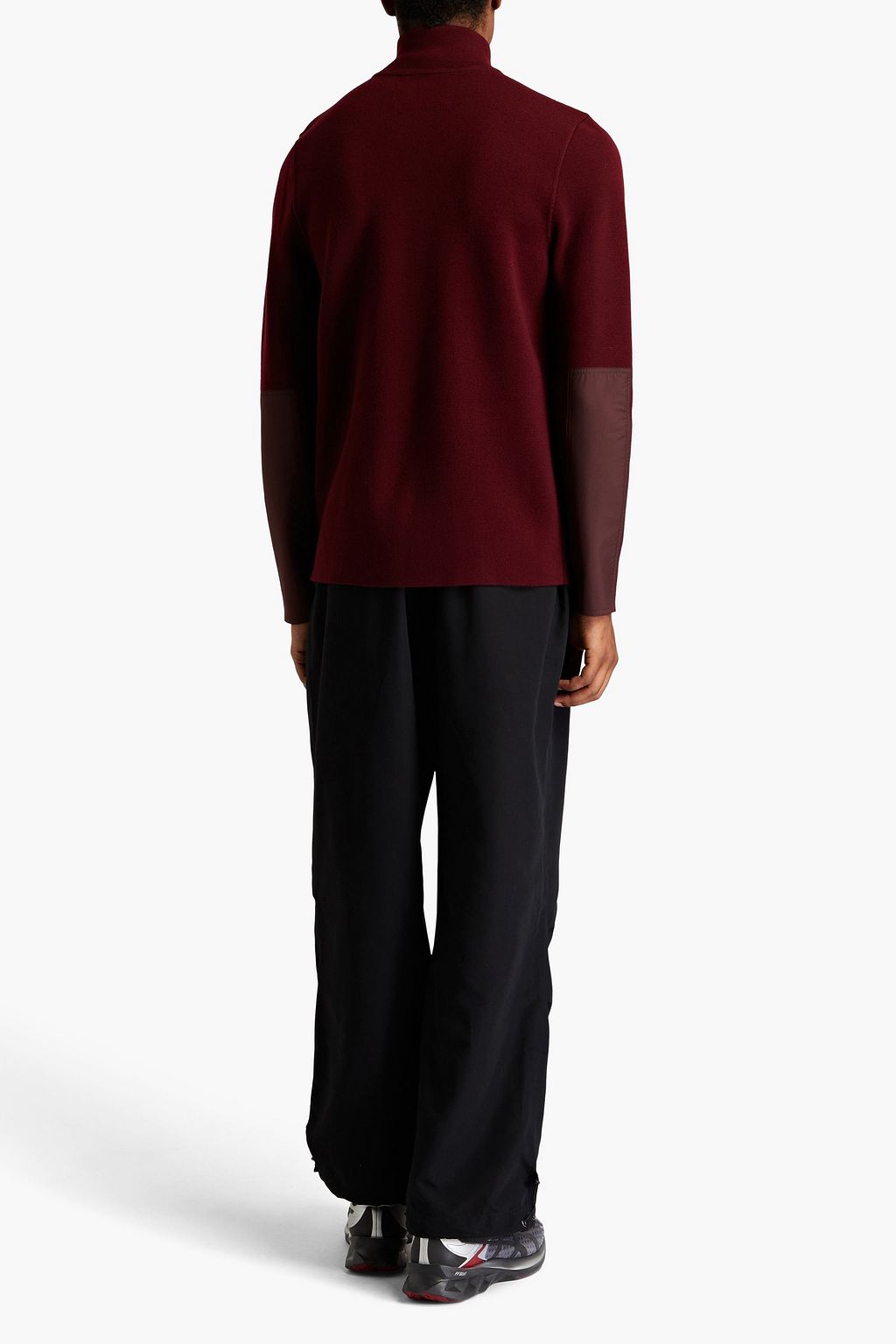 AZTECH MOUNTAIN Matterhorn shell-trimmed wool turtleneck sweater
