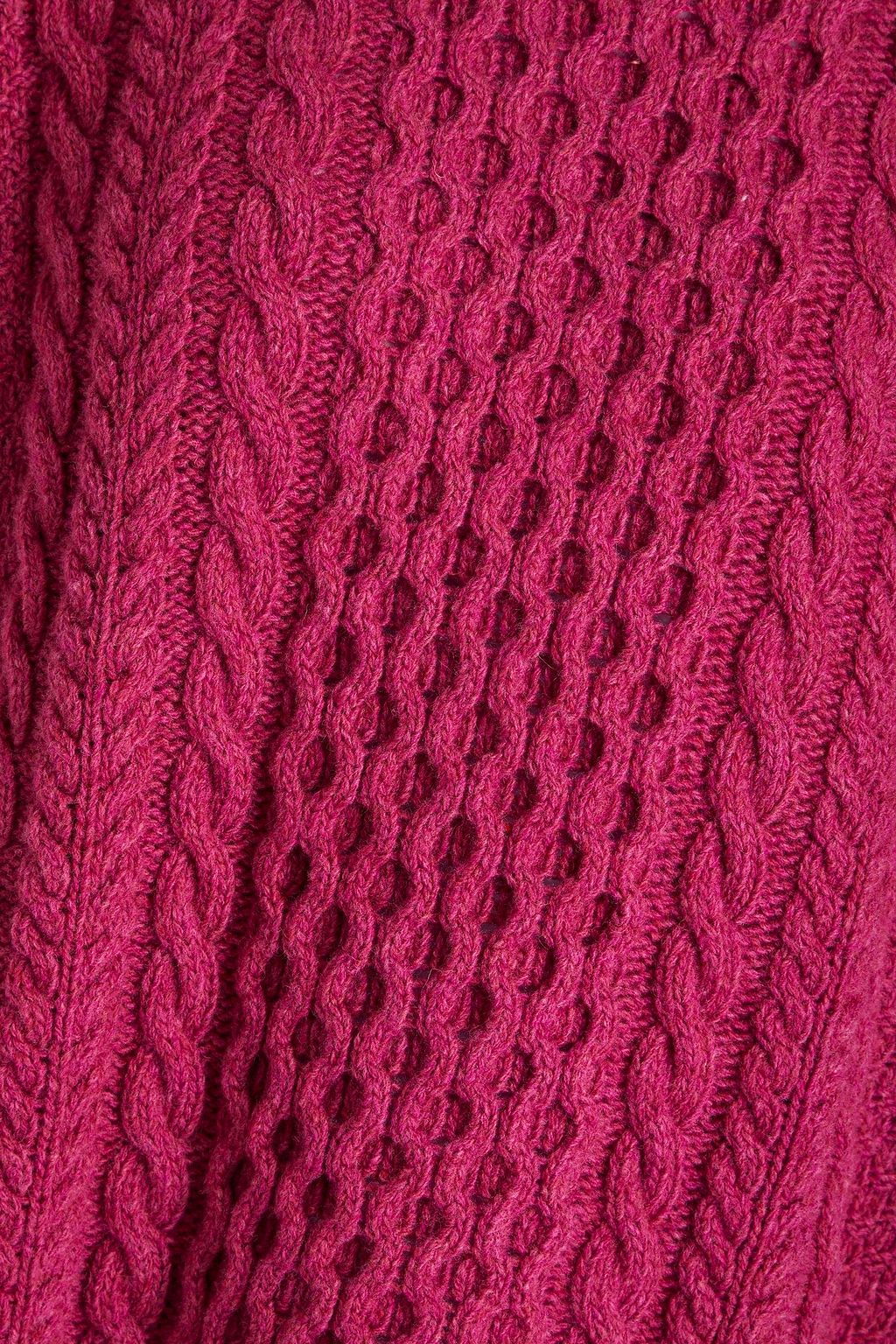 &DAUGHTER Cable-knit wool sweater