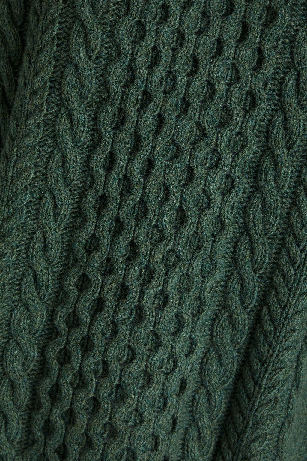 &DAUGHTER Annis cable-knit wool turtleneck sweater