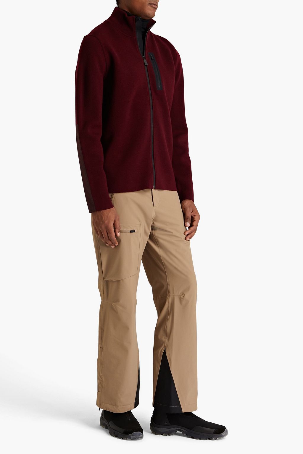 AZTECH MOUNTAIN Matterhorn wool zip-up cardigan