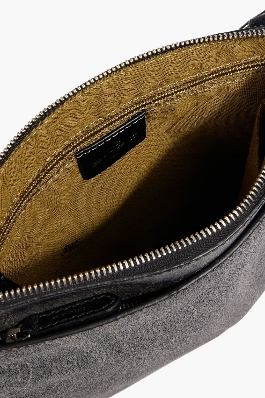 ETRO Paisley-print coated canvas messenger bag