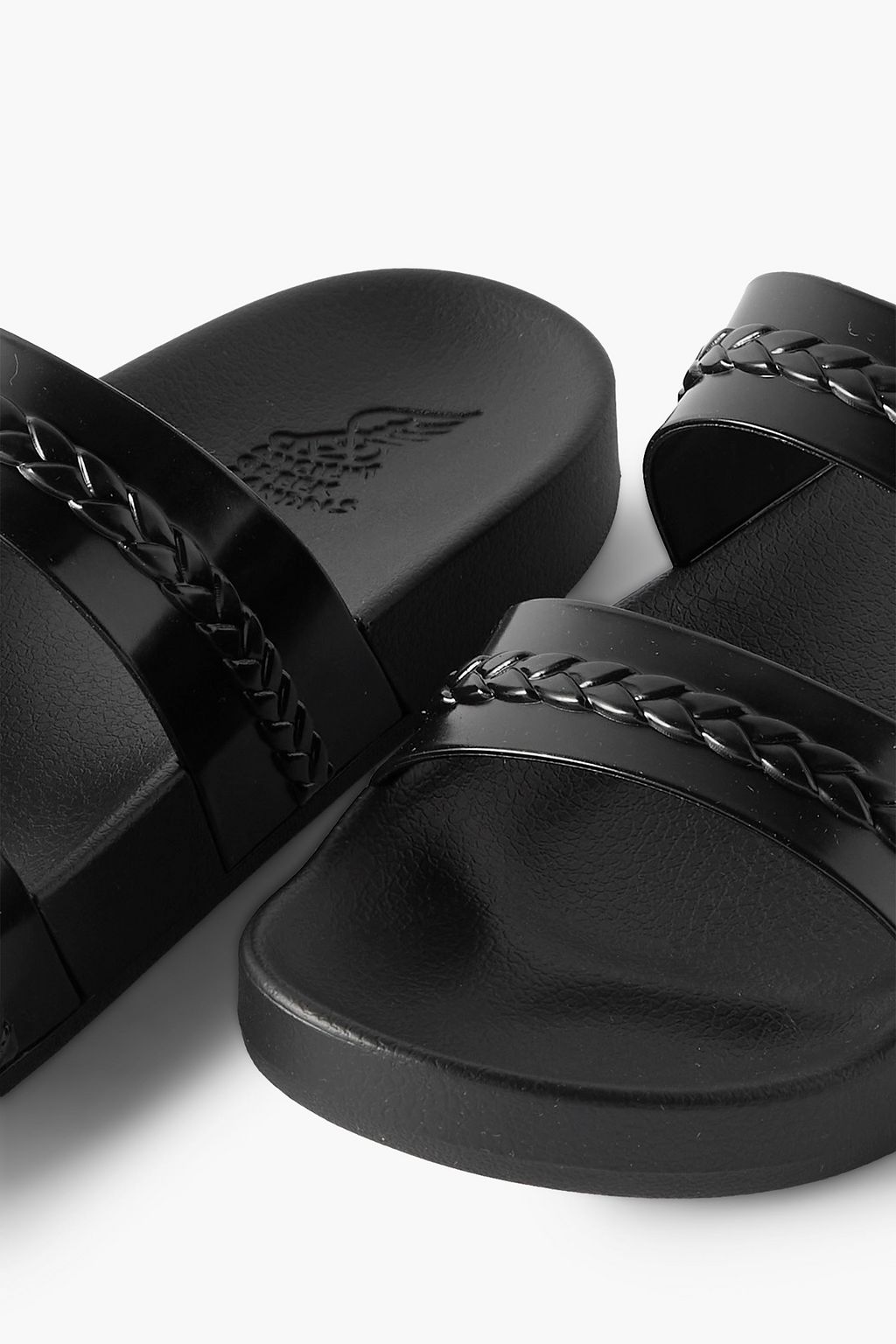 ANCIENT GREEK SANDALS Meli embossed PVC slides
