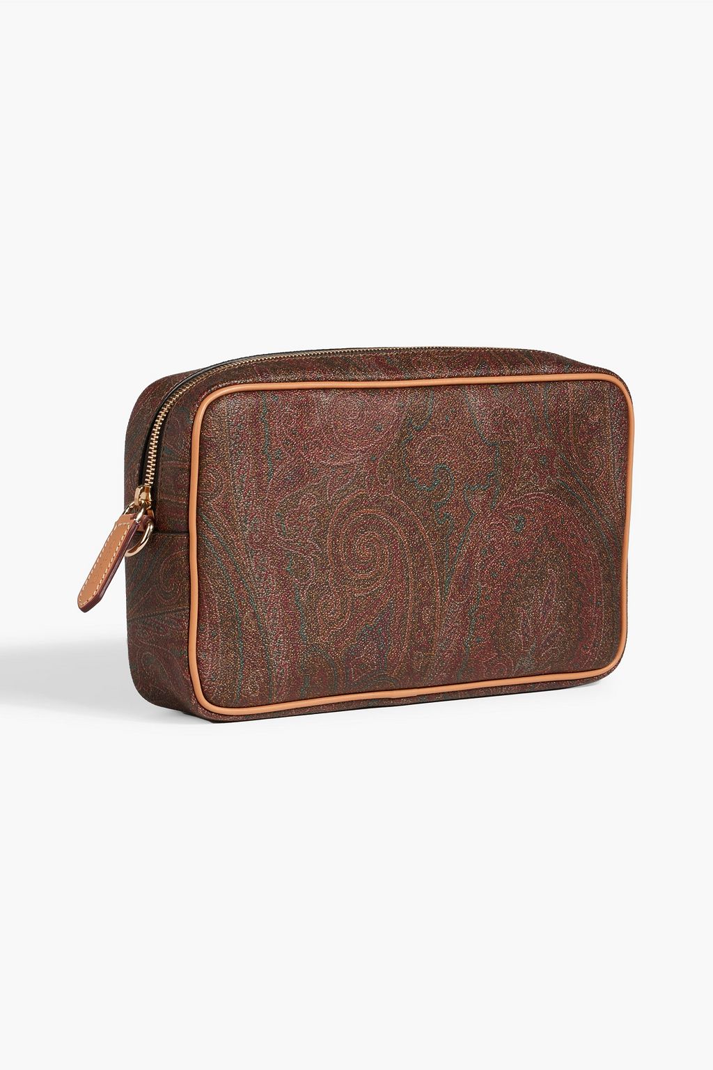 ETRO Paisley-print coated-canvas pouch