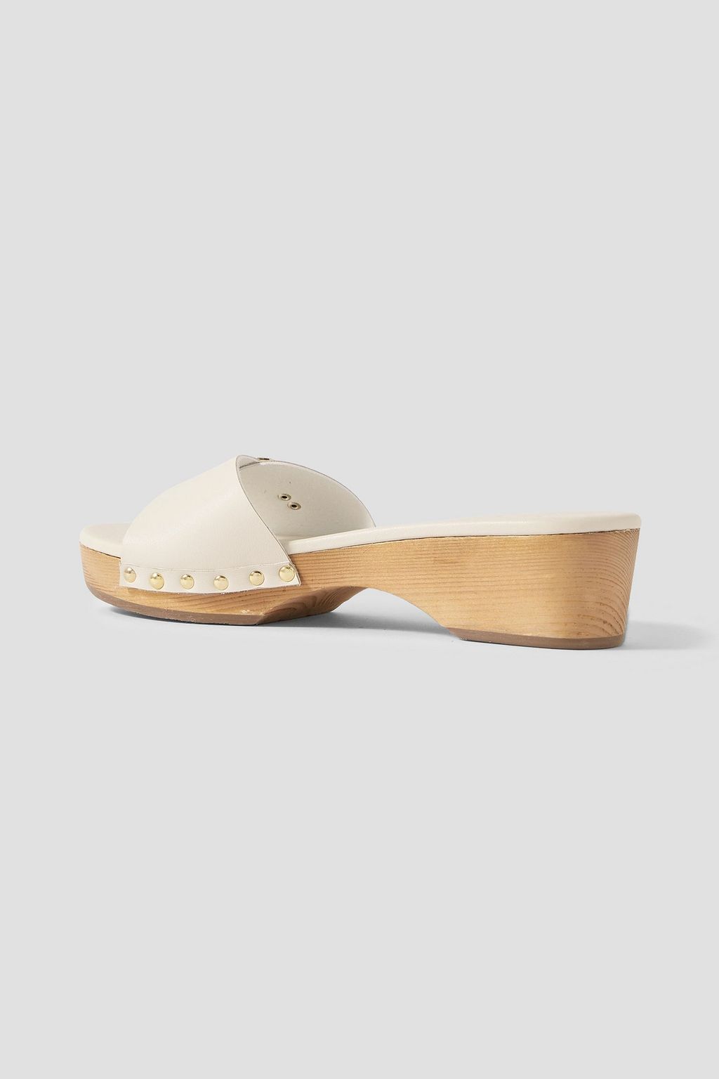 ANCIENT GREEK SANDALS Omonia studded leather platform mules