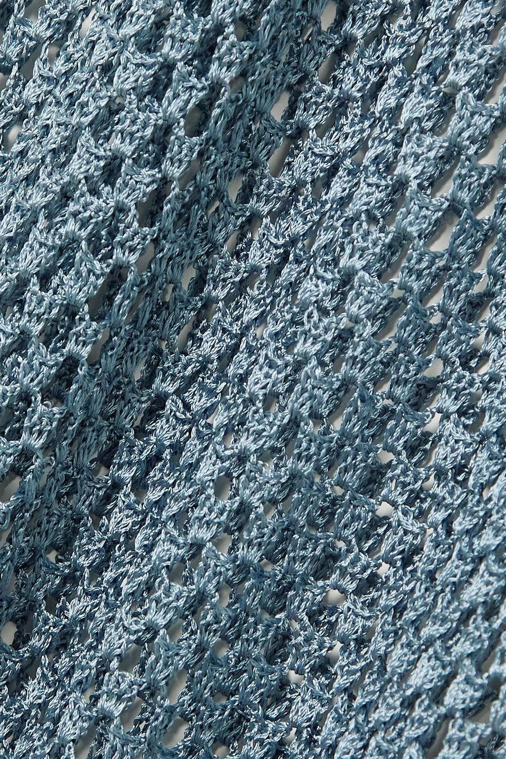 CULT GAIA Silena crochet-knit midi dress