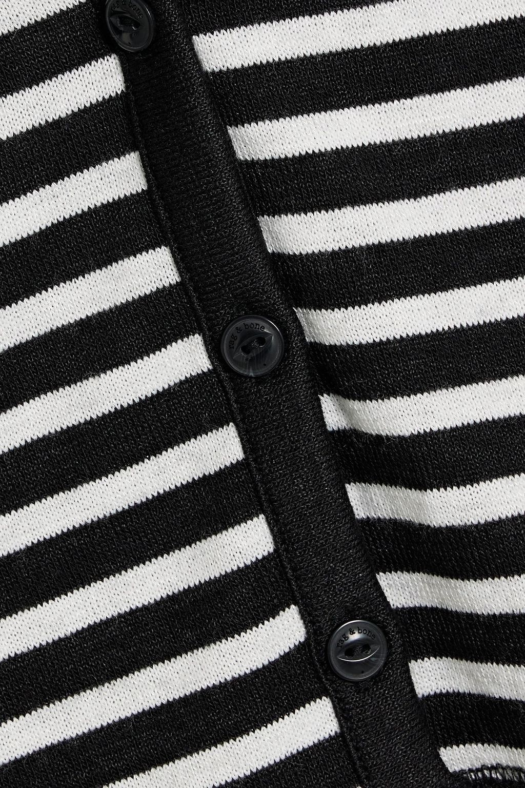 RAG & BONE Striped knitted cardigan