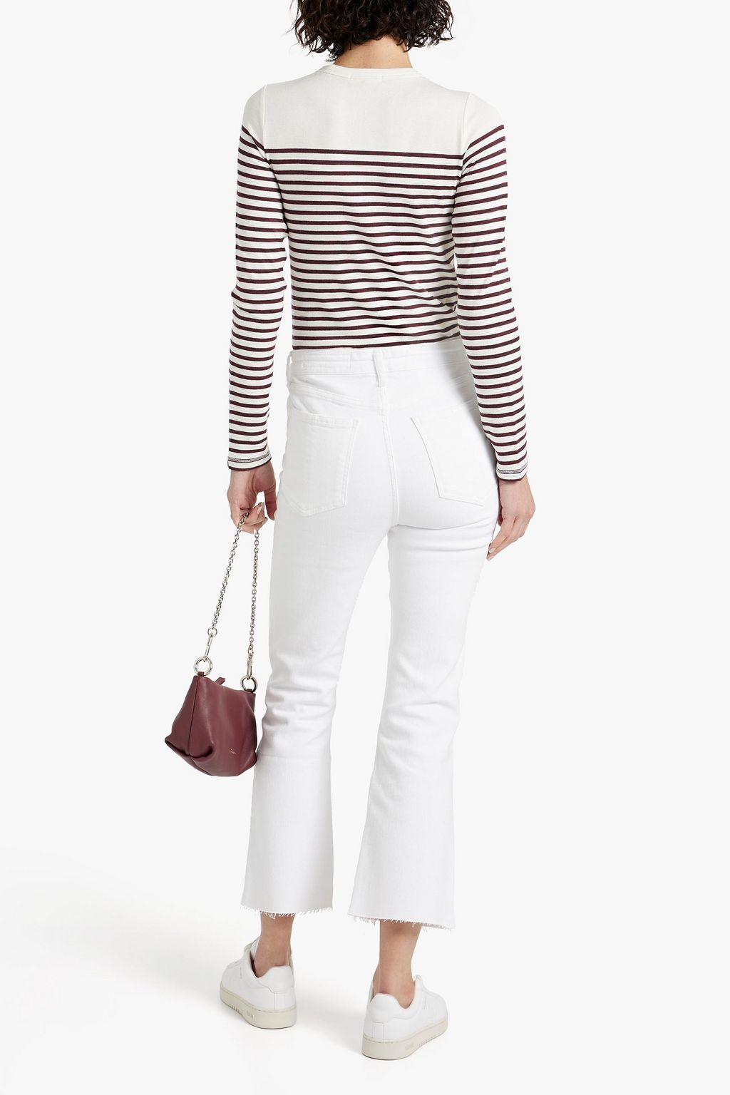 RAG & BONE جينز 'نينا' بحواف واسعة ومسترخية وخصر عالٍ