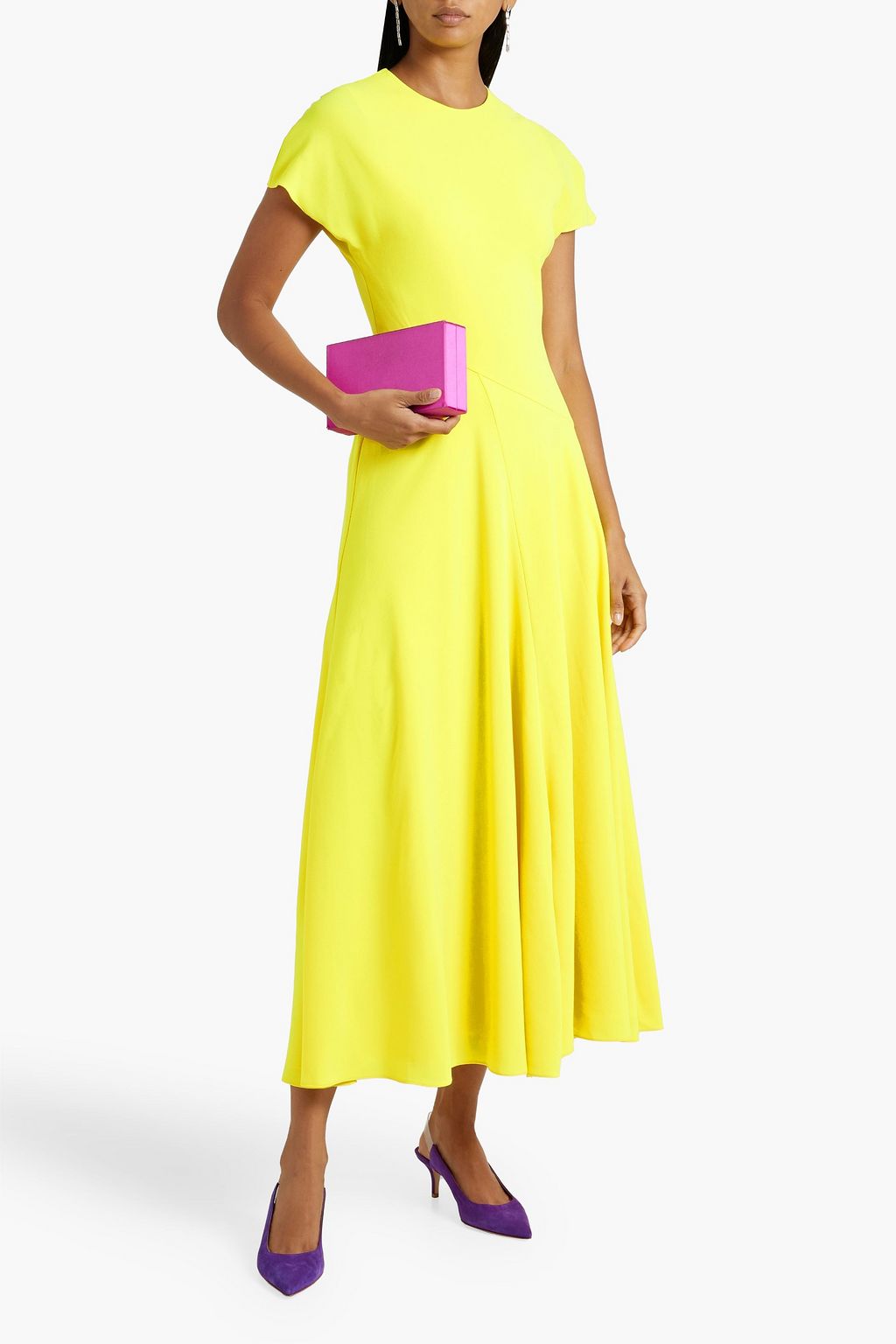 ROKSANDA Adriana crepe midi dress