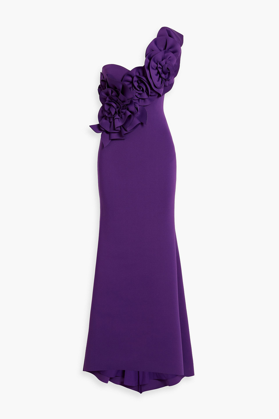 sachin and babi light blue dress Buy Badgley Mischka Neutral One-shoulder Rosette Column Gown in Scuba For  Women Online