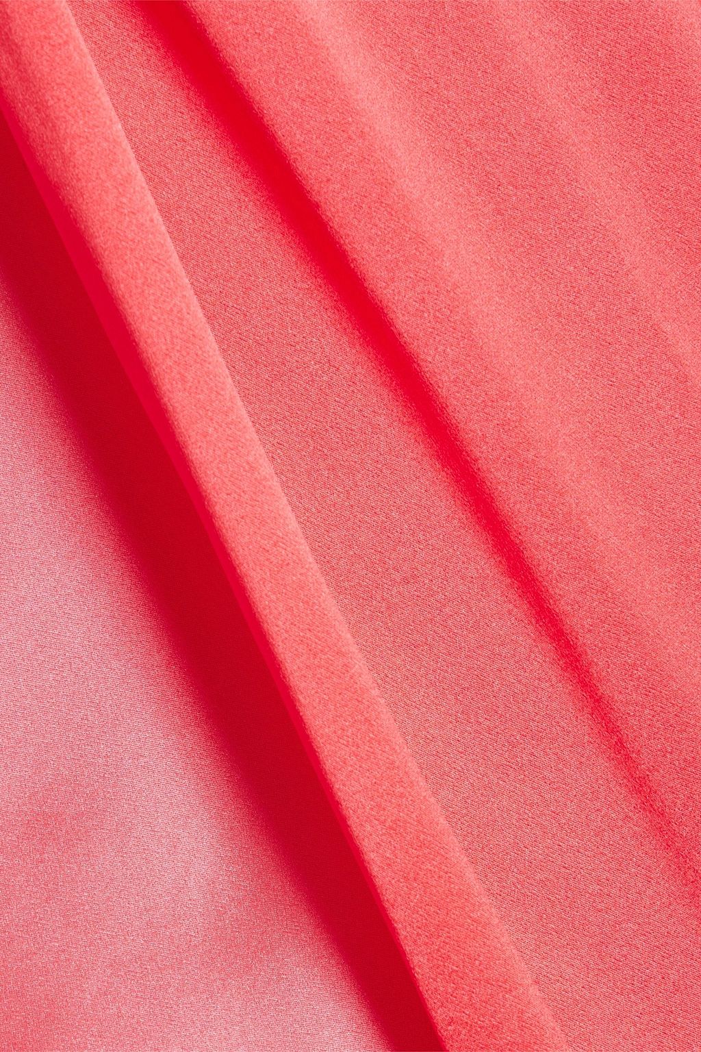 ROKSANDA Klanira draped silk-satin gown