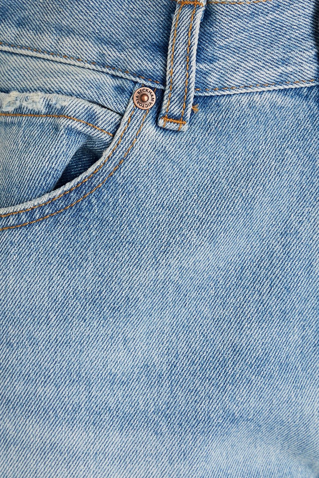 VICTORIA BECKHAM High-rise straight-leg jeans
