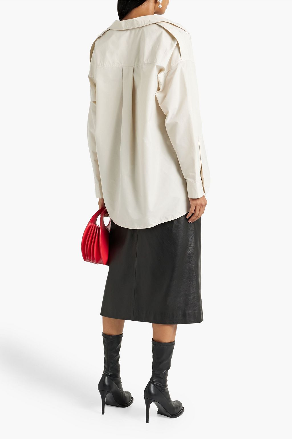 3.1 PHILLIP LIM Cotton-blend poplin shirt
