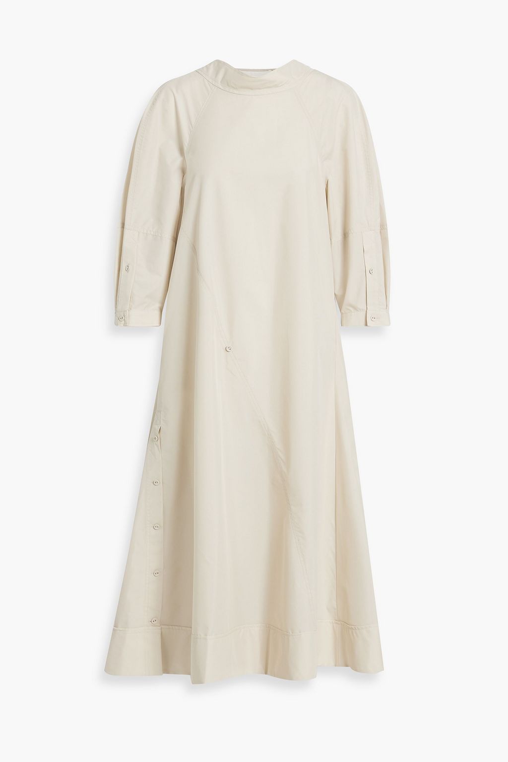 3.1 PHILLIP LIM Cotton-blend poplin midi dress | THE OUTNET