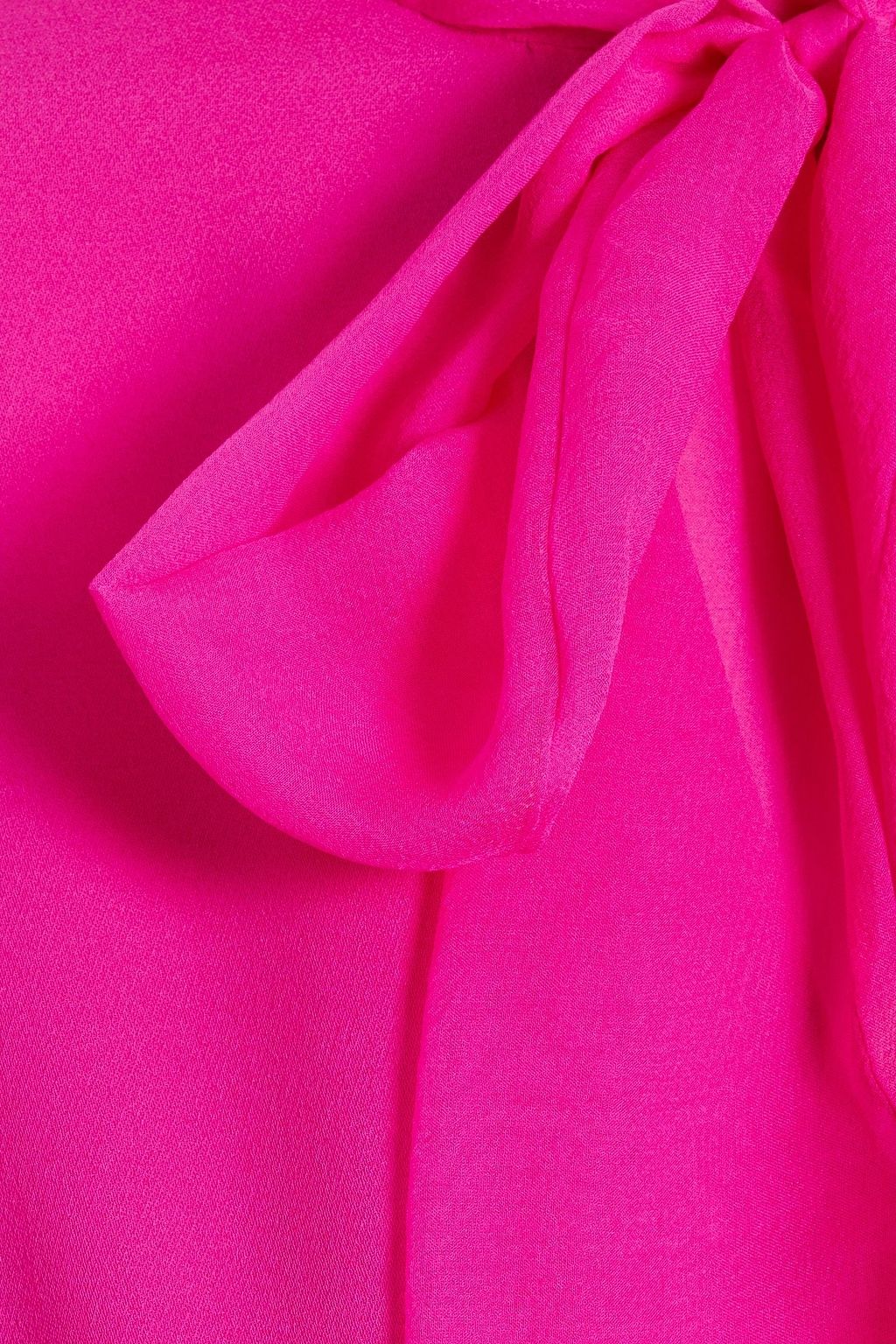 VALENTINO GARAVANI Pussy-bow silk crepe de chine blouse