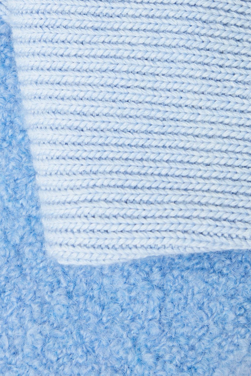 VICTORIA BECKHAM Bouclé-knit wool-blend sweater