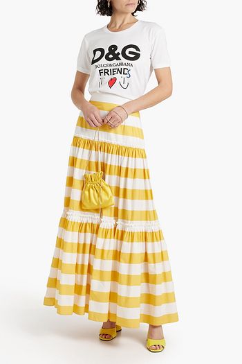 Dolce and gabbana maxi sales skirt