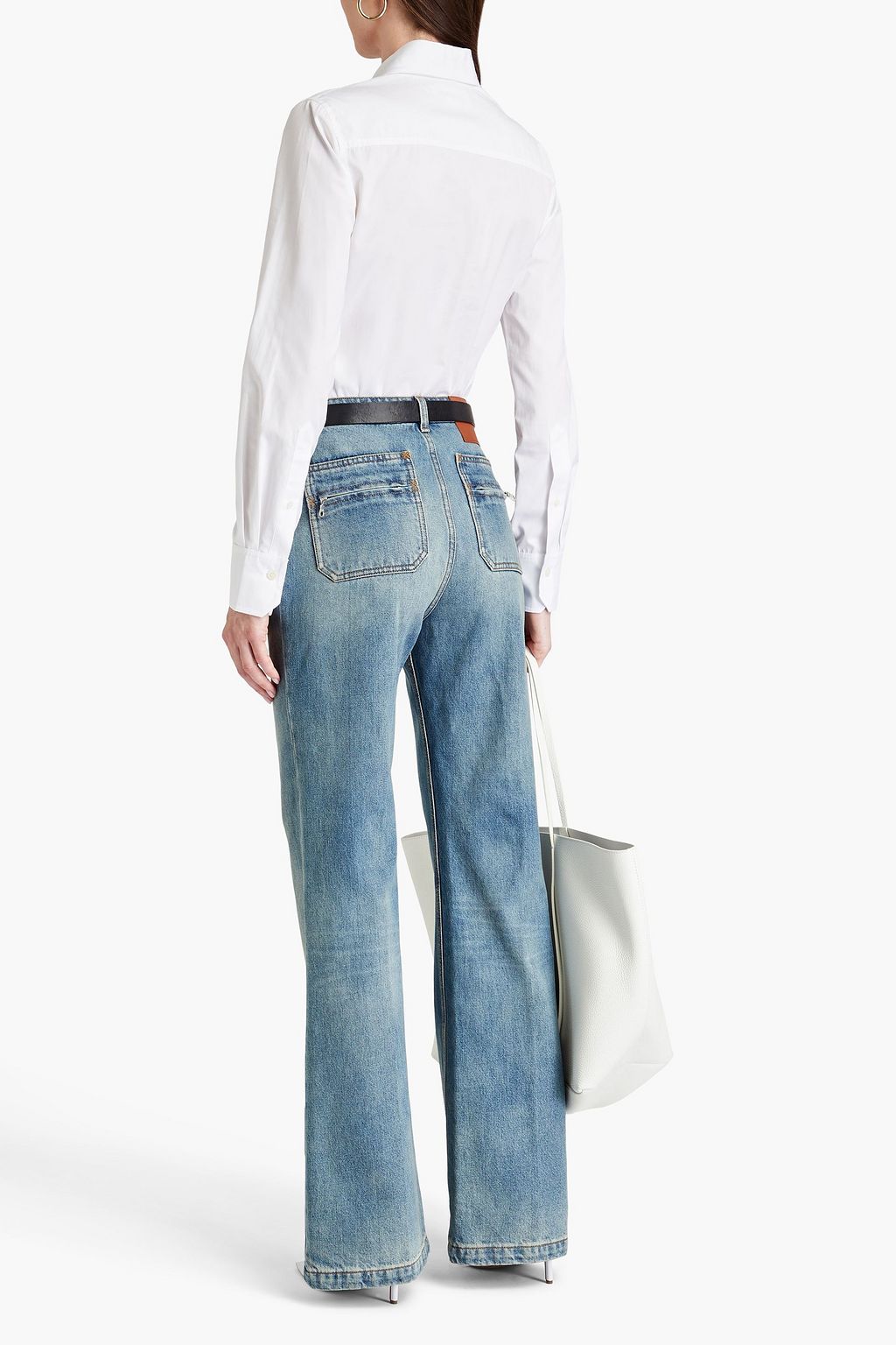 VICTORIA BECKHAM Hemd aus Baumwollpopeline