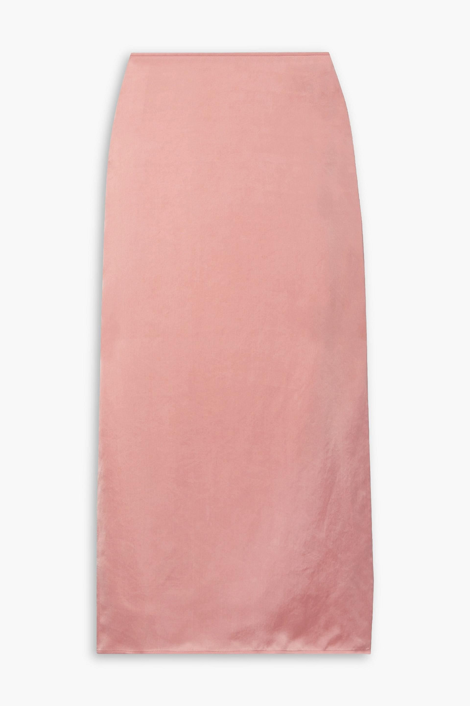 Gauchère Vitalia Cupro-satin Midi Skirt In Pink