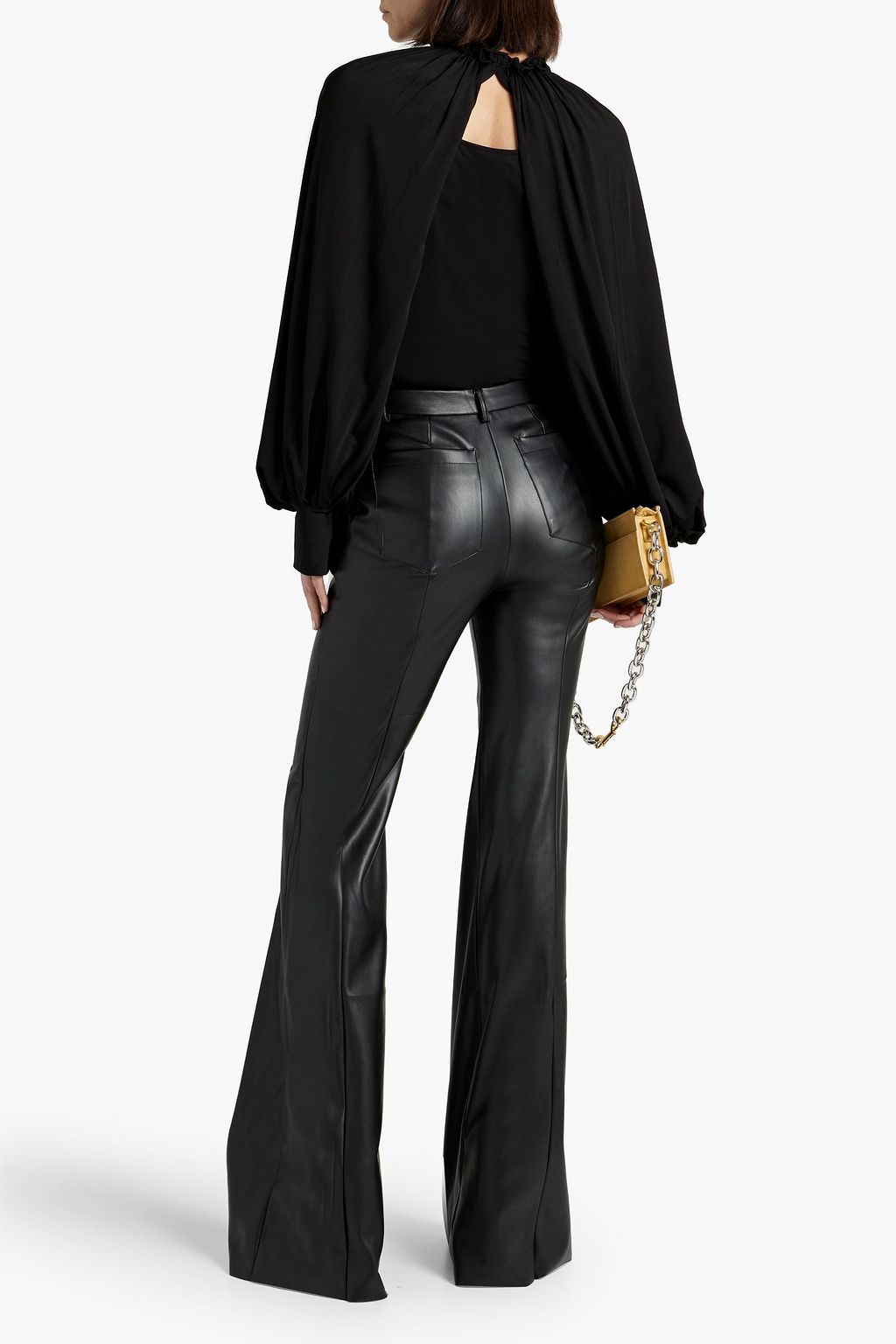 PALMER//HARDING Reborn cutout jersey blouse