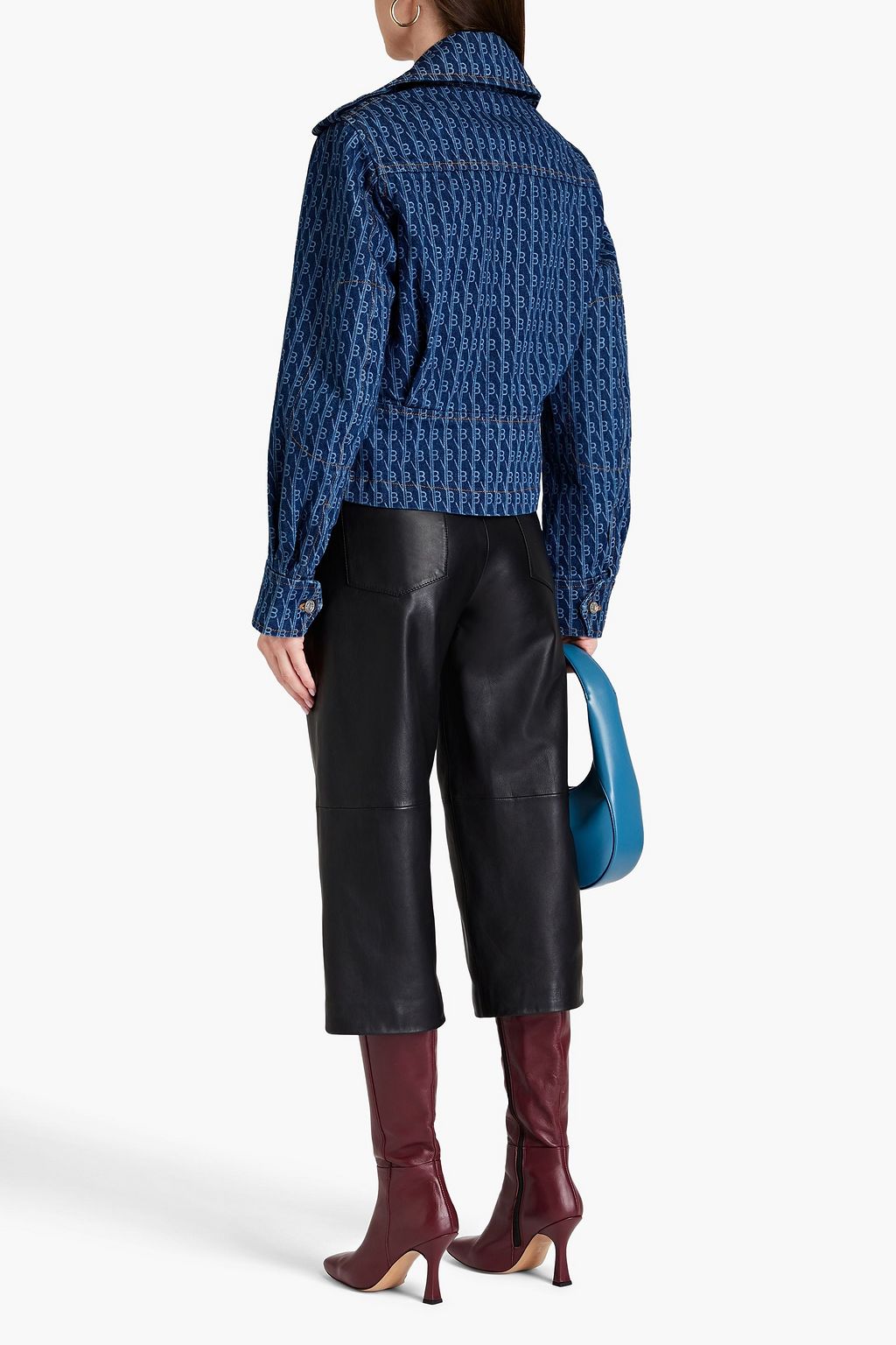 VICTORIA BECKHAM デニムジャケット ロゴプリント