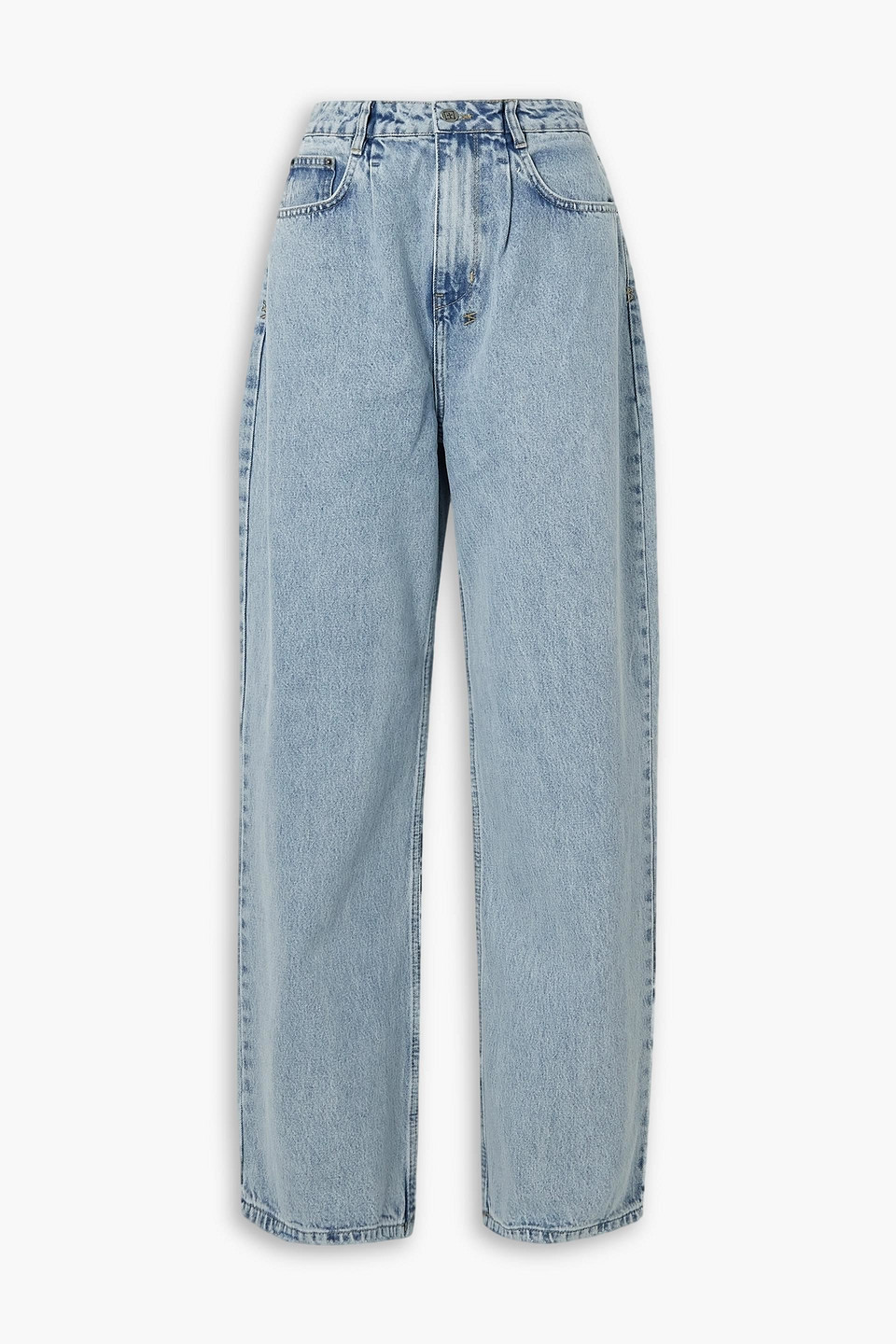 Ksubi Lo Key High-rise Straight-leg Jeans In Blue