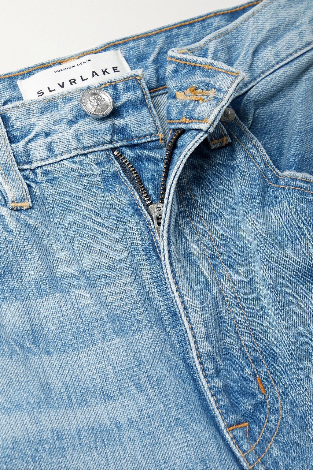 SLVRLAKE London high-rise straight-leg jeans