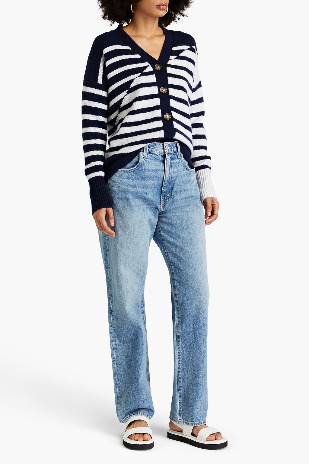 SLVRLAKE London high-rise straight-leg jeans