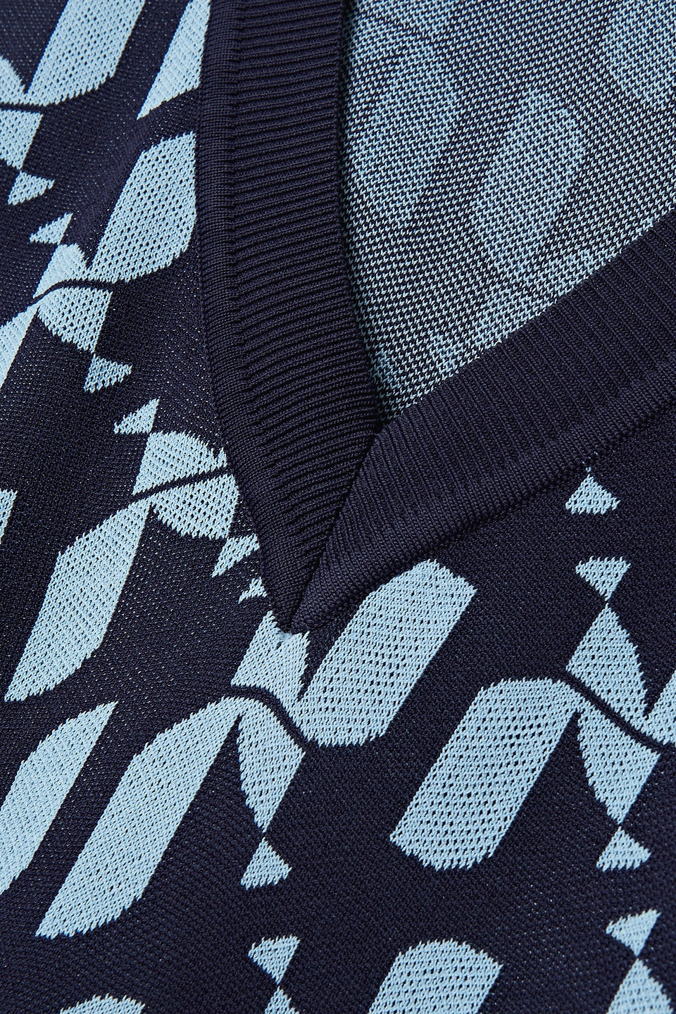 DODO BAR OR DEREK JACQUARD-KNIT VEST