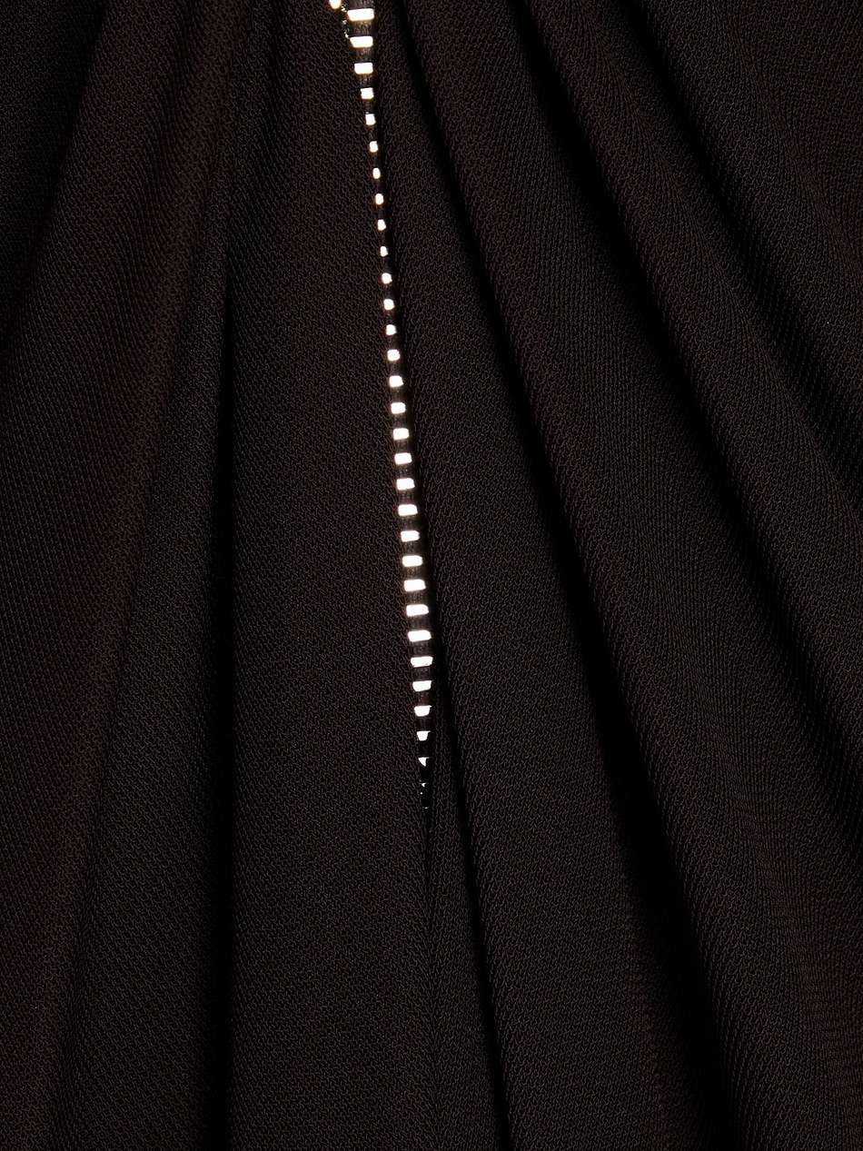 ruched stretch-jersey midi dress