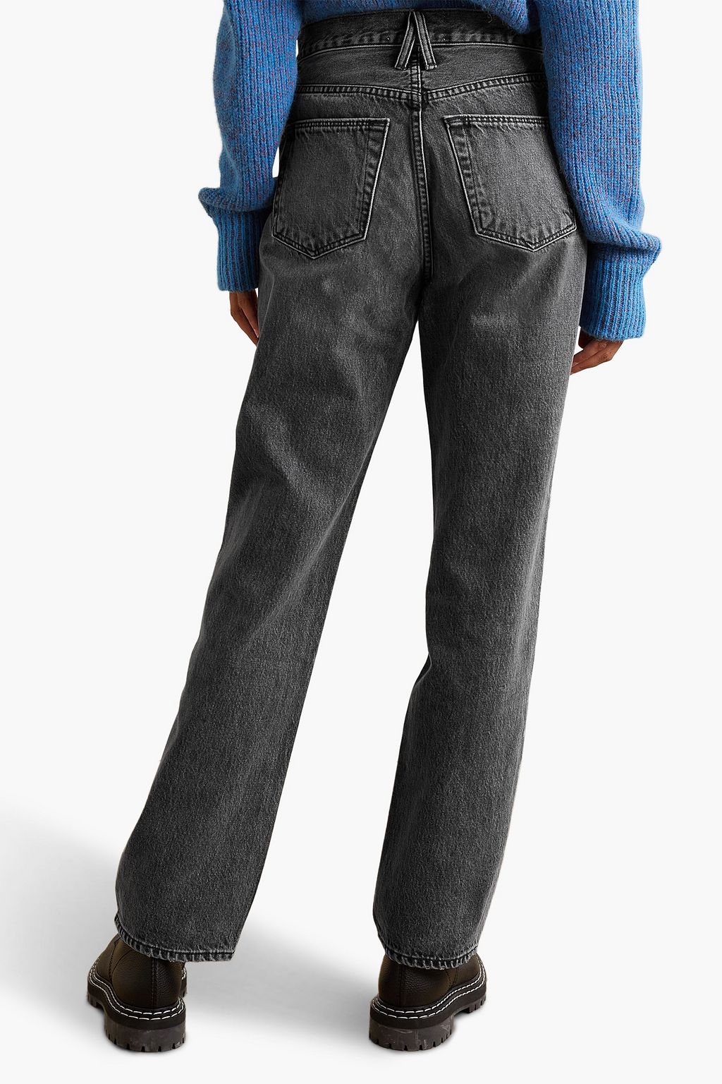 SLVRLAKE Brooklyn mid-rise straight-leg jeans