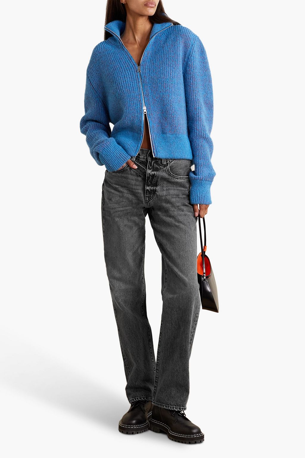 SLVRLAKE Brooklyn mid-rise straight-leg jeans