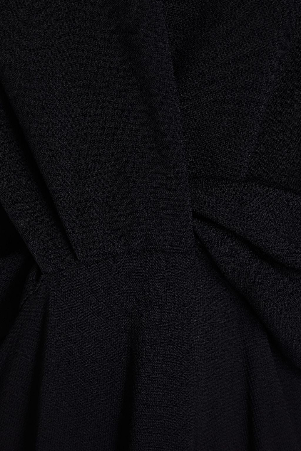 VICTORIA BECKHAM Cutout twisted crepe midi dress