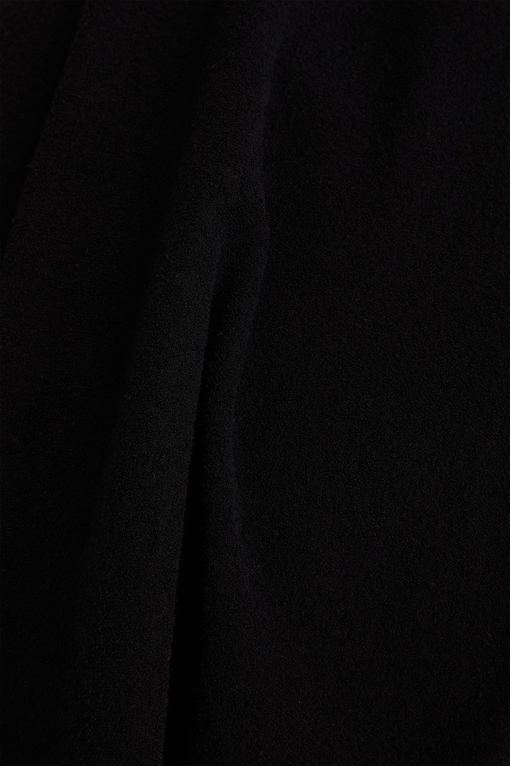 VICTORIA BECKHAM コットン混ブークレ ミディワンピース カットアウト