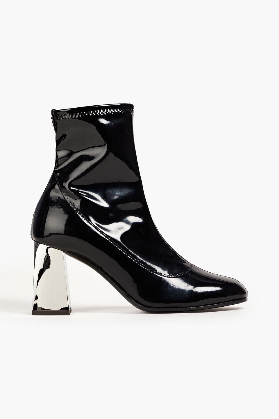 Giuseppe Zanotti - Patent-leather ankle boots - Black - EU 36.5