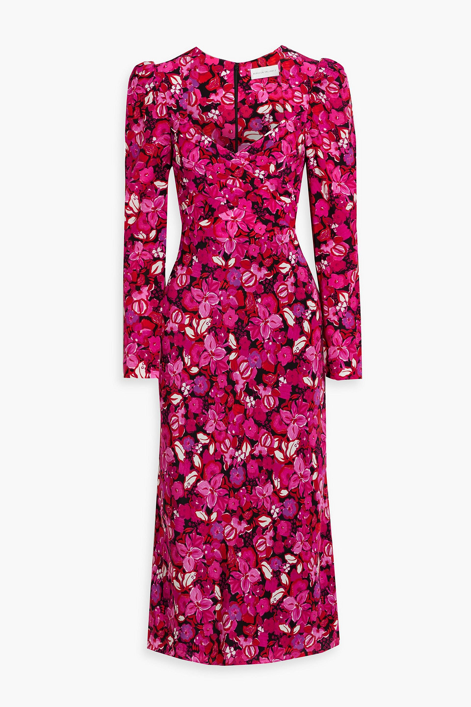 Rebecca Vallance Bramble Floral-print Midi Dress