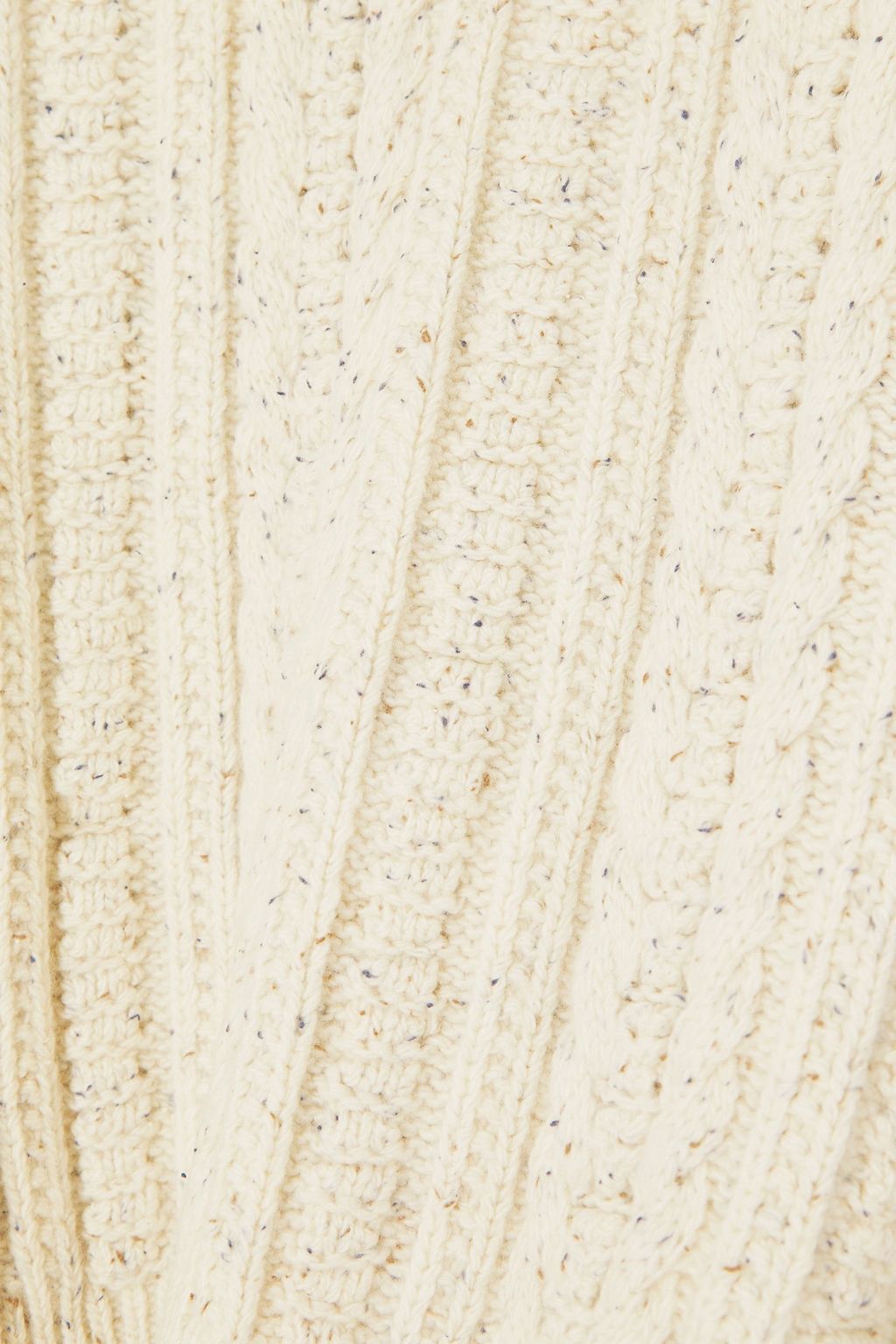 TOTEME Donegal cable-knit wool-blend turtleneck sweater