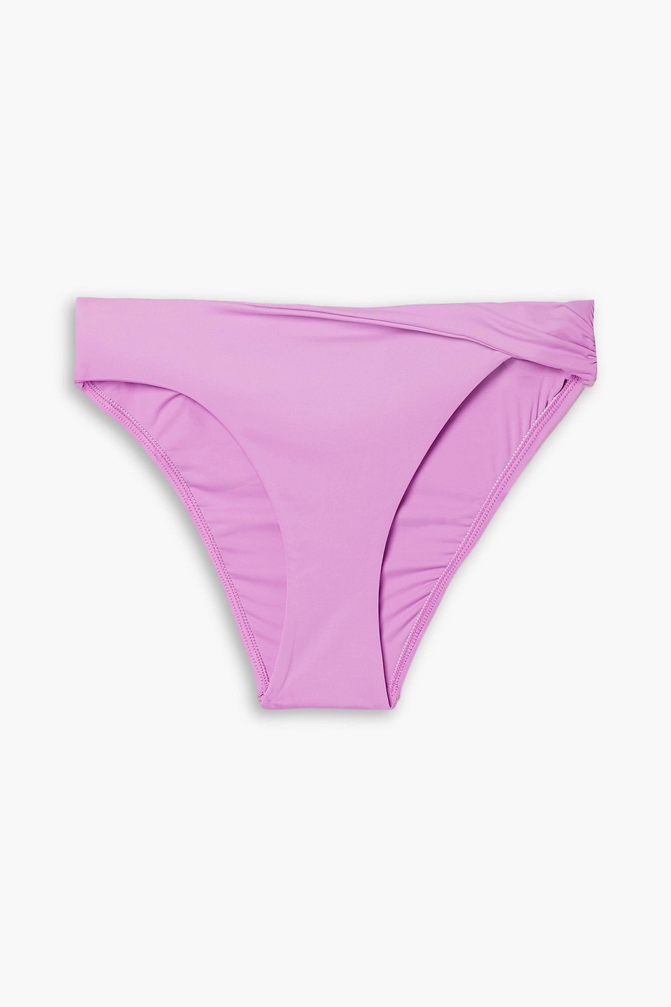 Bondi Born Tiarne Mid-rise Bikini Briefs In Lilac