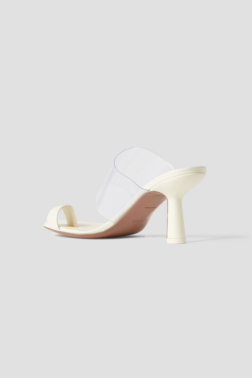 NEOUS Chost PVC and leather mules