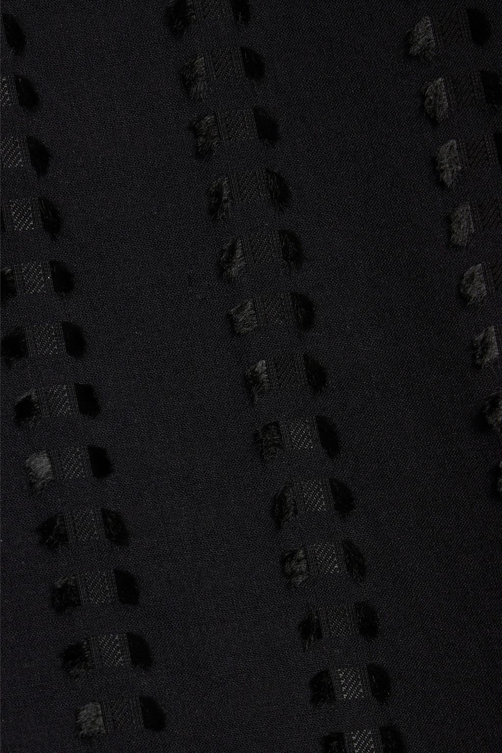 PALMER//HARDING Divide asymmetric fil coupé cotton shirt
