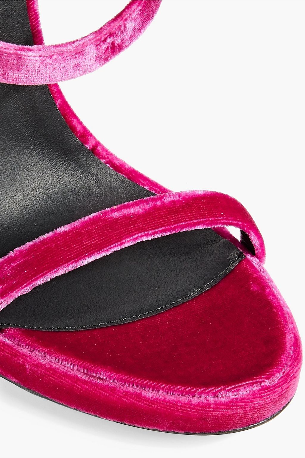 GIUSEPPE ZANOTTI Harmony velvet sandals