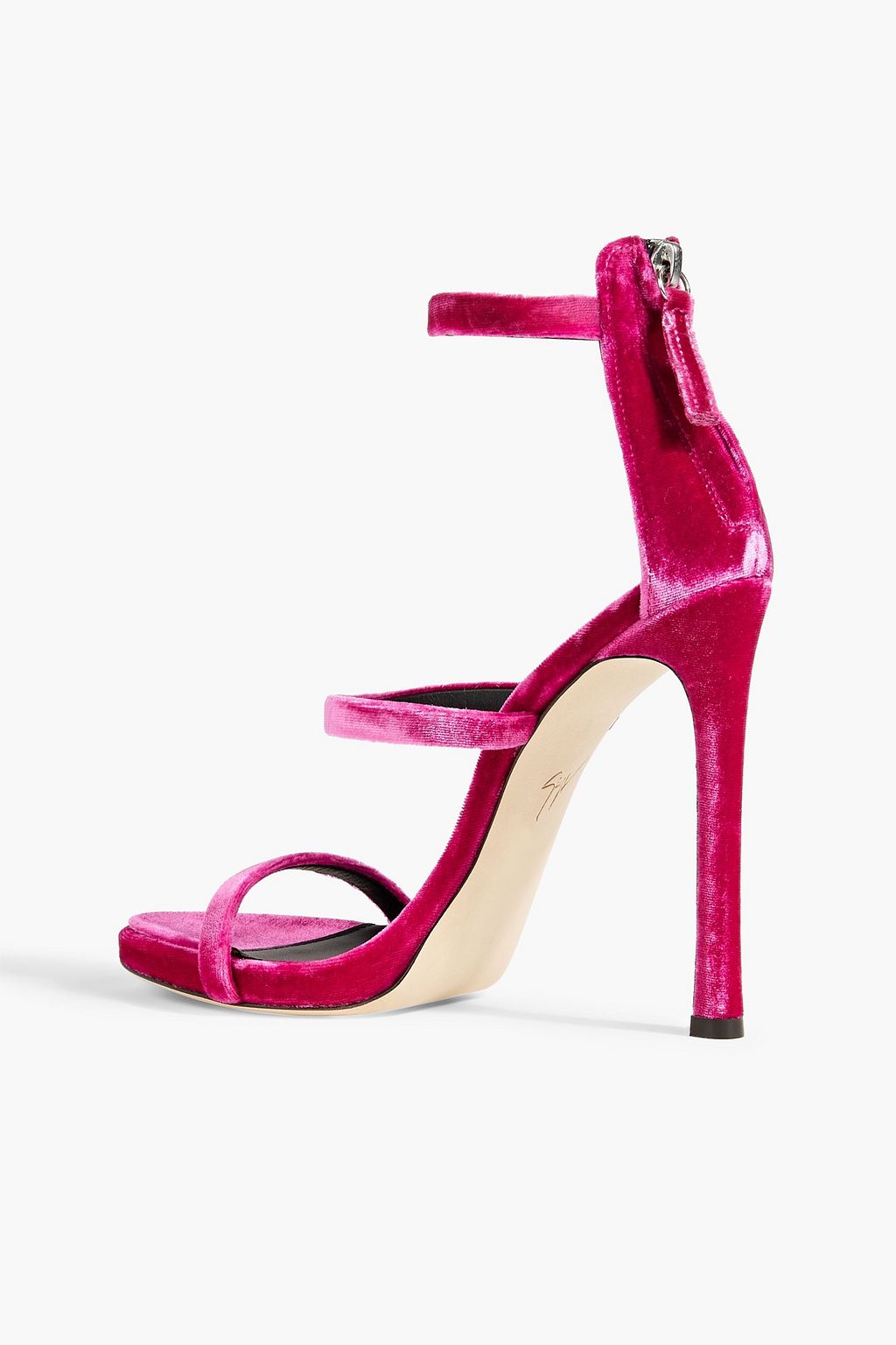 GIUSEPPE ZANOTTI Harmony velvet sandals