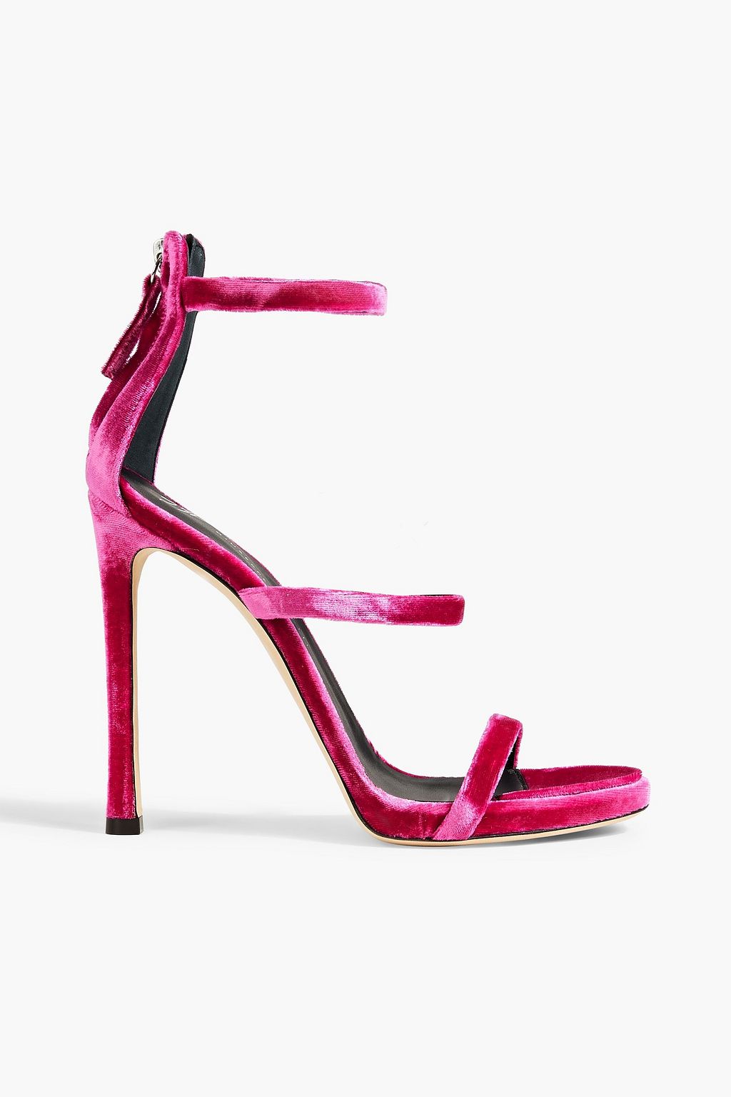 GIUSEPPE ZANOTTI Harmony velvet sandals | THE OUTNET