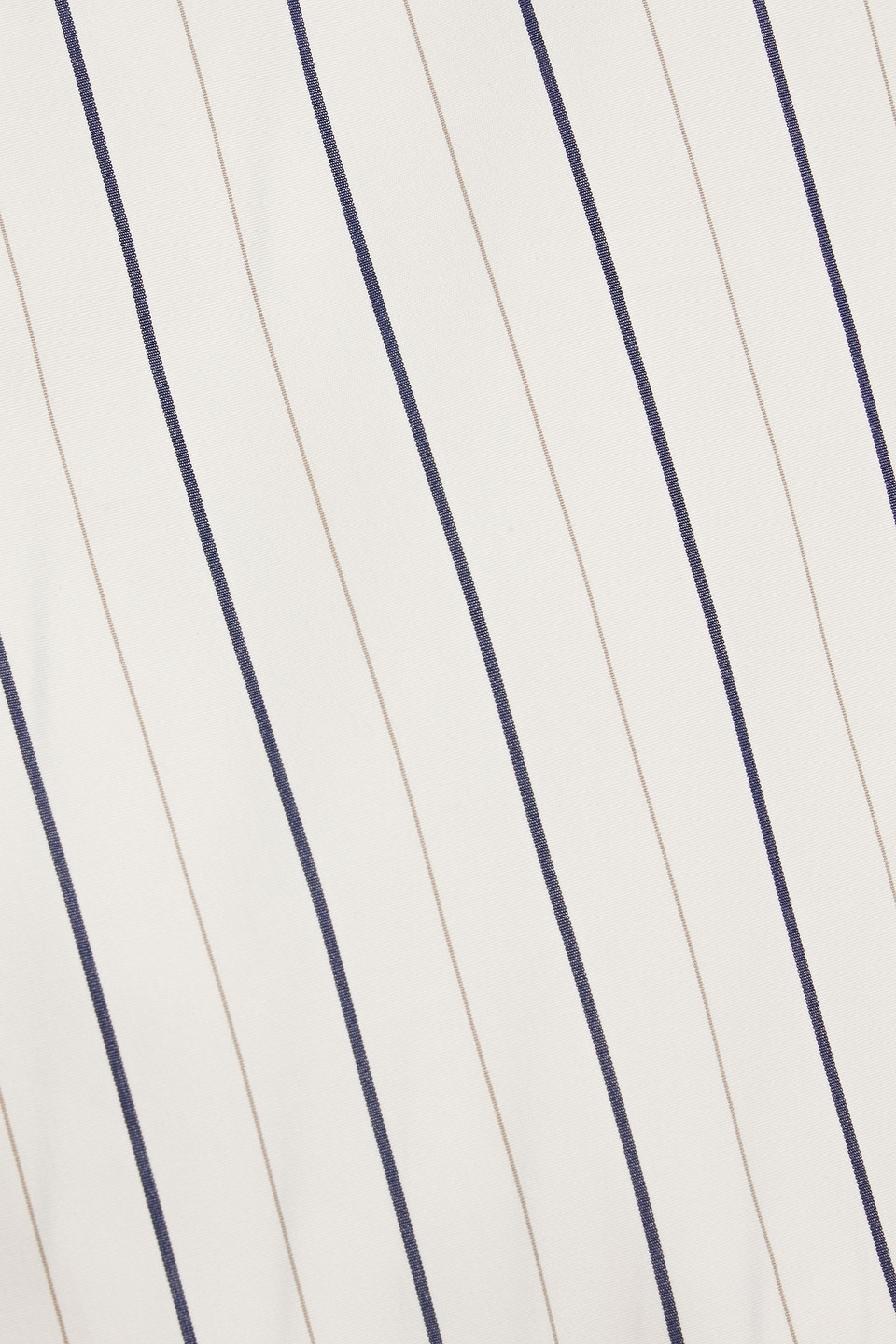 Palmer Harding Gestreifte Shorts In Rock-optik Aus Baumwollpopeline In Off-white