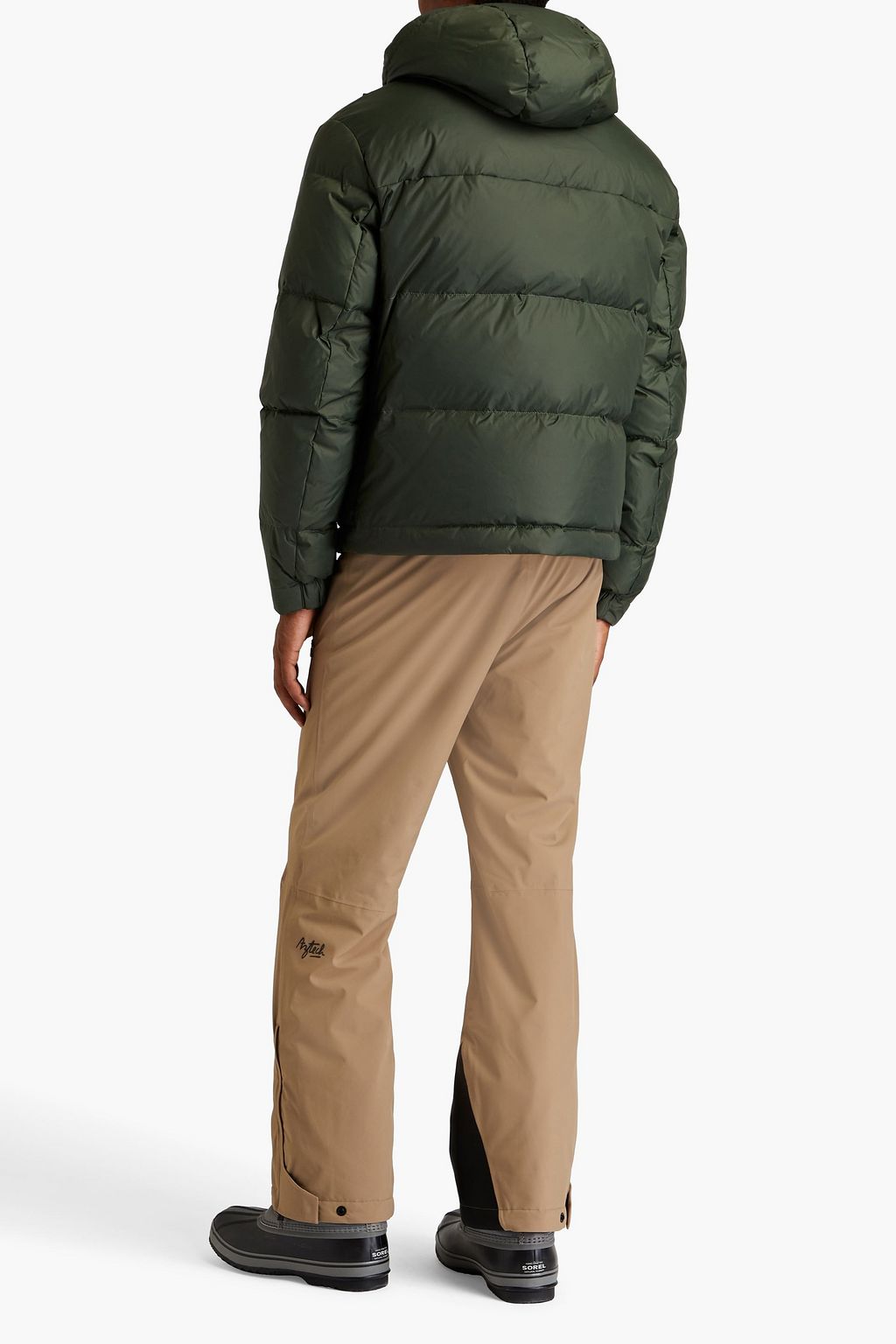 AZTECH MOUNTAIN Quilted shell hooded jacket