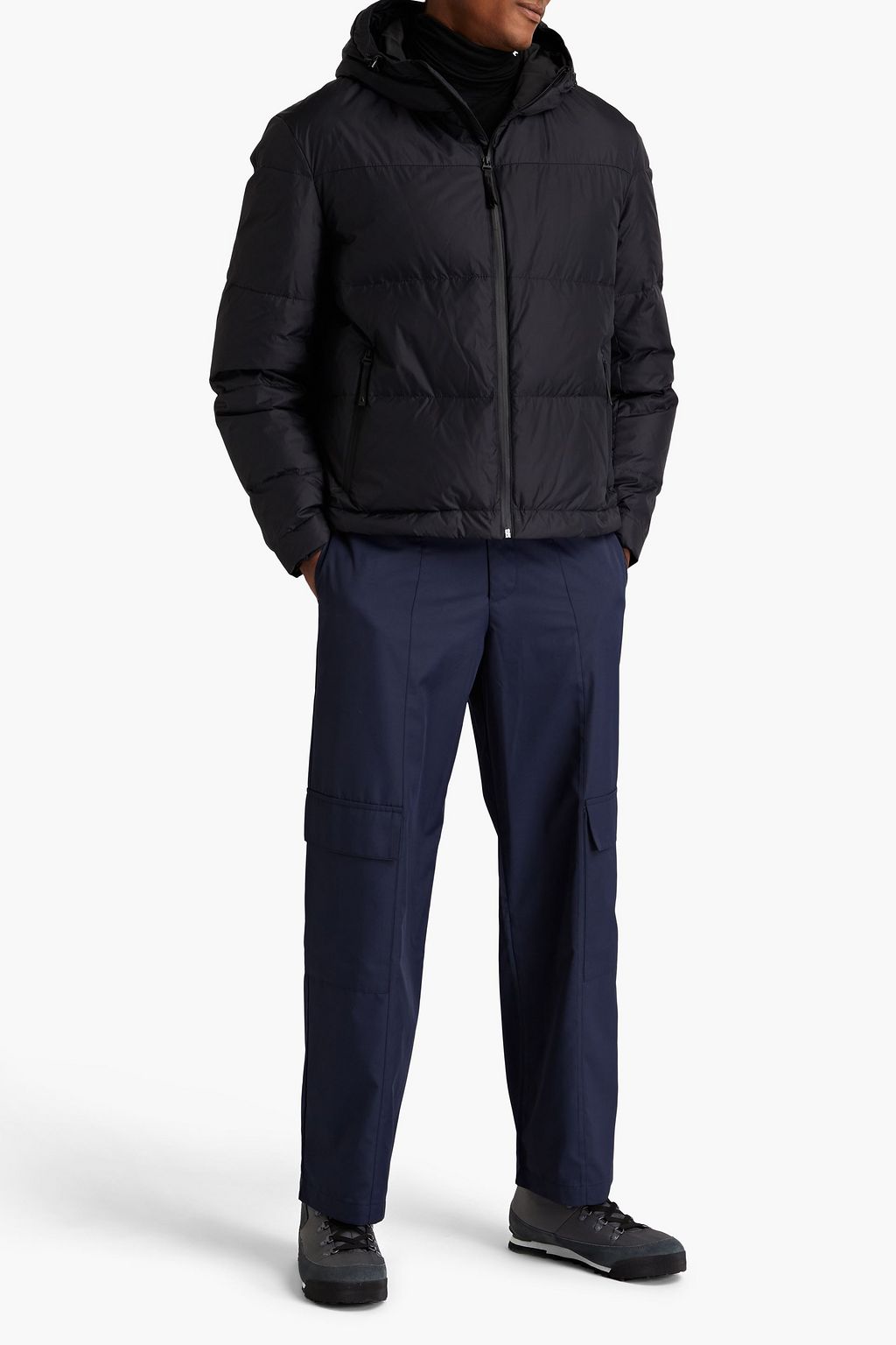 AZTECH MOUNTAIN Kapuzenjacke aus gestepptem Shell