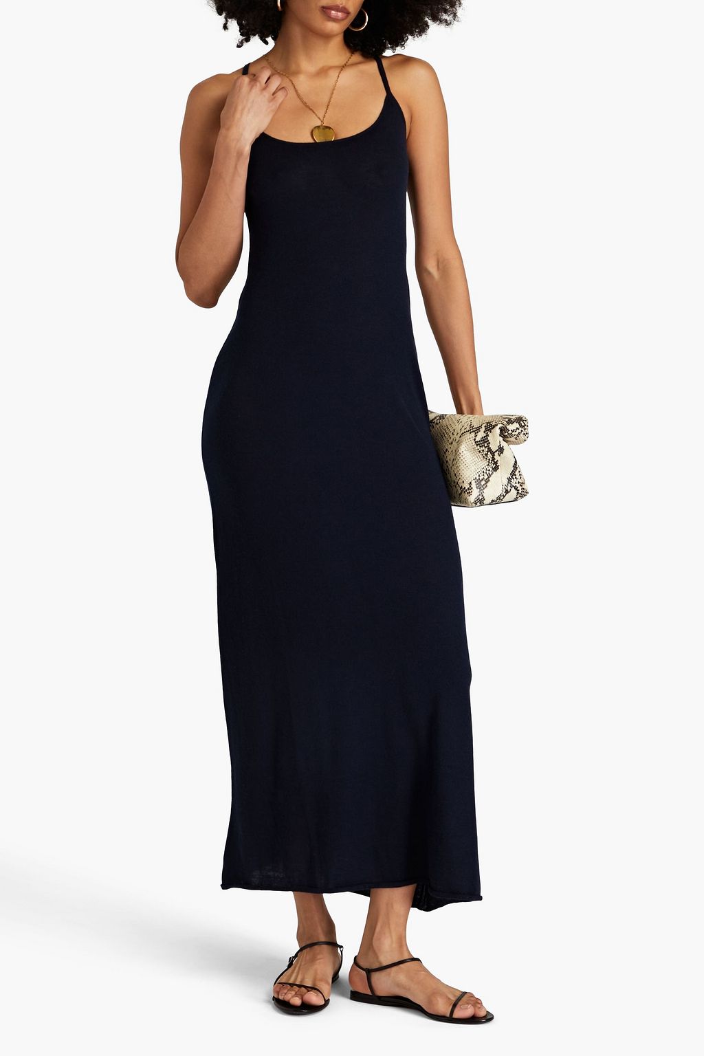 LE KASHA Cashmere maxi dress